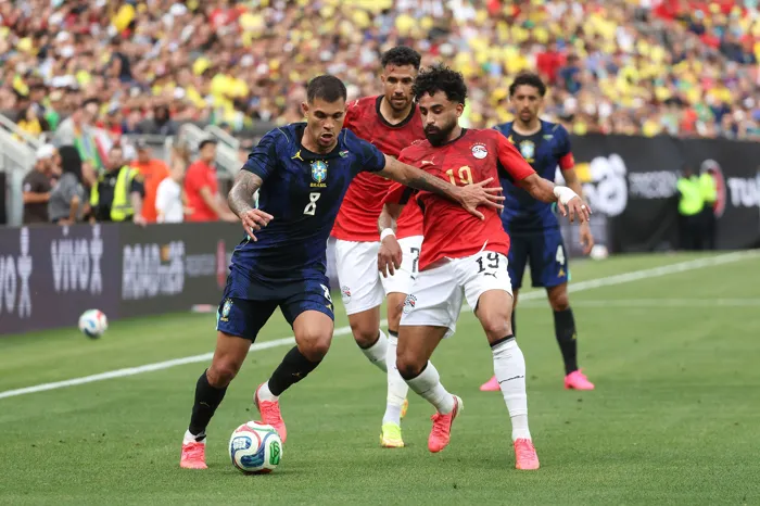 منتخب مصر يخسر من البرازيل في الودية الأخيرة قبل المونديال