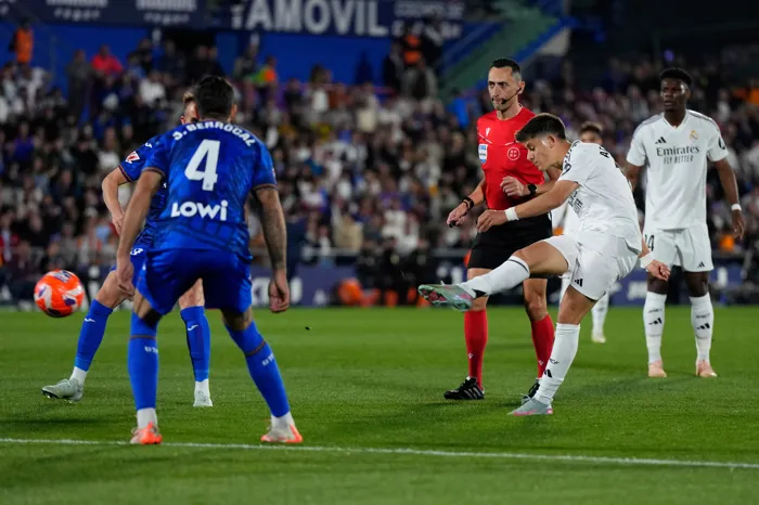 الدوري الإسباني.. ريال مدريد يفوز على خيتافي ويواصل ملاحقة برشلونة
