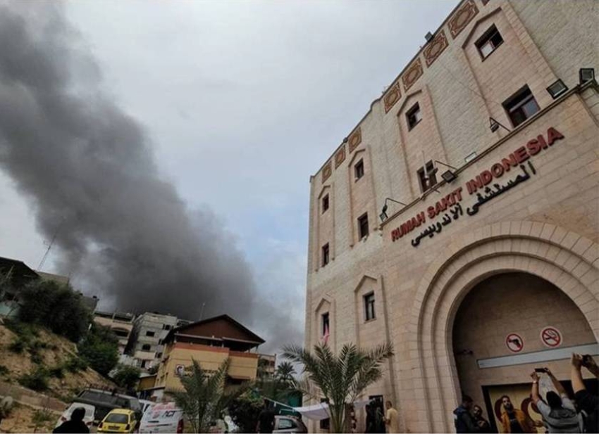 وفاة مريضين داخل المستشفى الإندونيسي المحاصر في قطاع غزة  
