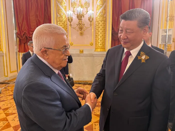 رئيس فلسطين يشكر نظيره الصيني لدعمه القضية والمساعدات
