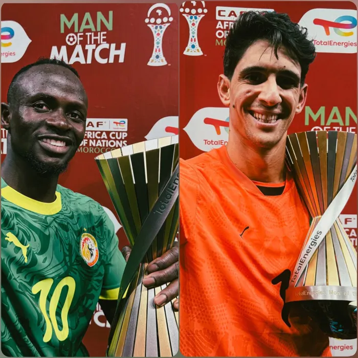 أمم إفريقيا.. ماني وبونو يتوجان أفضل لاعب وحارس في البطولة ودياز الهداف