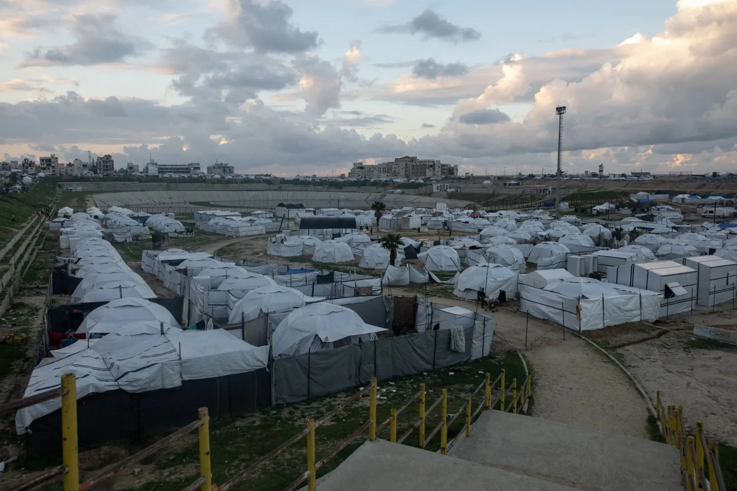  وفاة رضيعة فلسطينية نتيجة البرد القارس في غزة