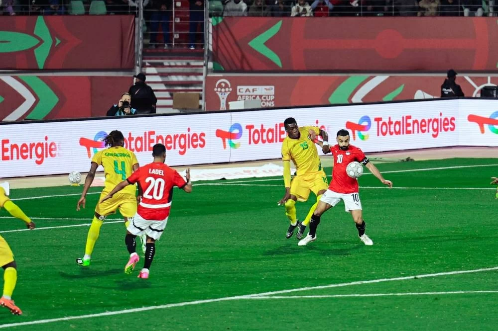  مصر تفور على جنوب إفريقيا (1-0) بكأس الأمم الإفريقية.. تغييران لمنتخب مصر