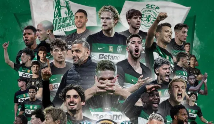 سبورتنج لشبونة يتوج بالدوري البرتغالي